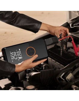 Стартер за кола компресор за гуми USB захранване LED светлина 4в1